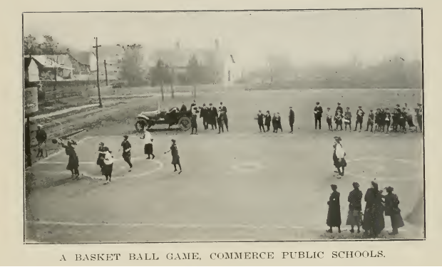 1915 - A basketball game at Commerce